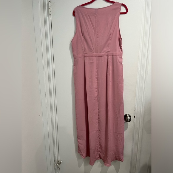 SHEIN Belle Plus Surplice Neck Tulip Hem Bridesmaid Dress Size 1XL NWT - Picture 9 of 9